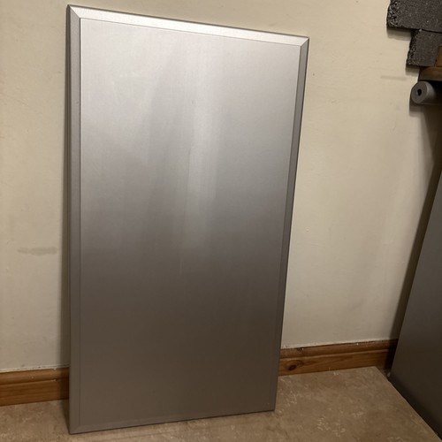 Sleek silver table top - table,