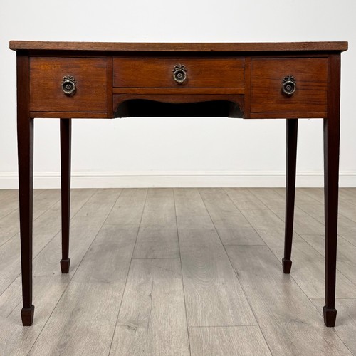 Antique mahogany writing table - writing,