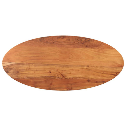 Table top oval solid acacia - oval,