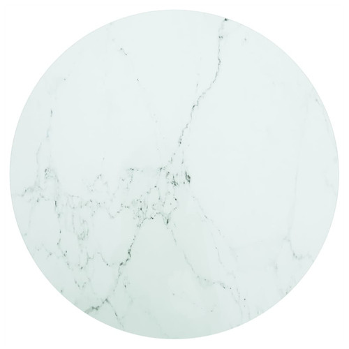 Table top tempered - tempered, white