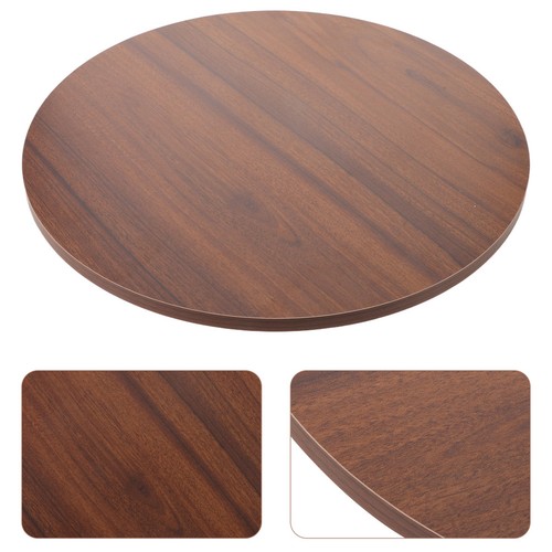 Wooden round dining table - dining, top