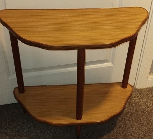 Vintage two tier table - vintage,