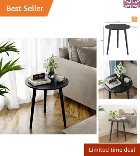 Modern black bedside table - modern,