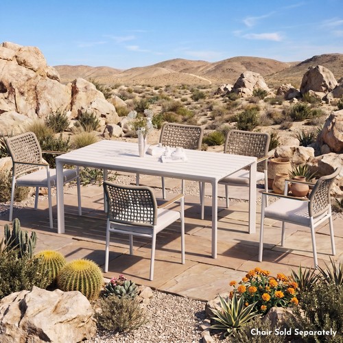 Outdoor aluminum patio dining - patio,