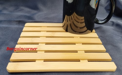 Wood table placemat heat - wood,