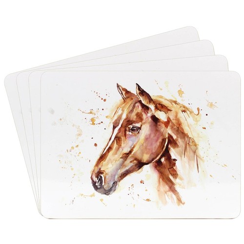 Set country life horse - country,